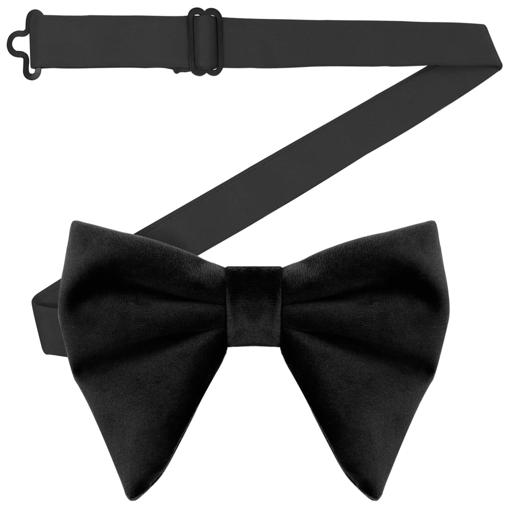 Papillon in velluto da uomo, g - Bow Tie Pre Tied recensione e prezzo