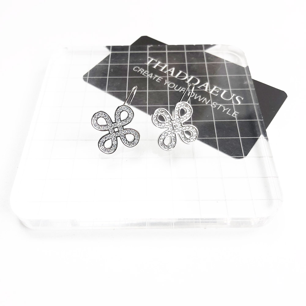 Orecchini Pendenti a Fiocco, N - Tie Clip Silver recensione e prezzo