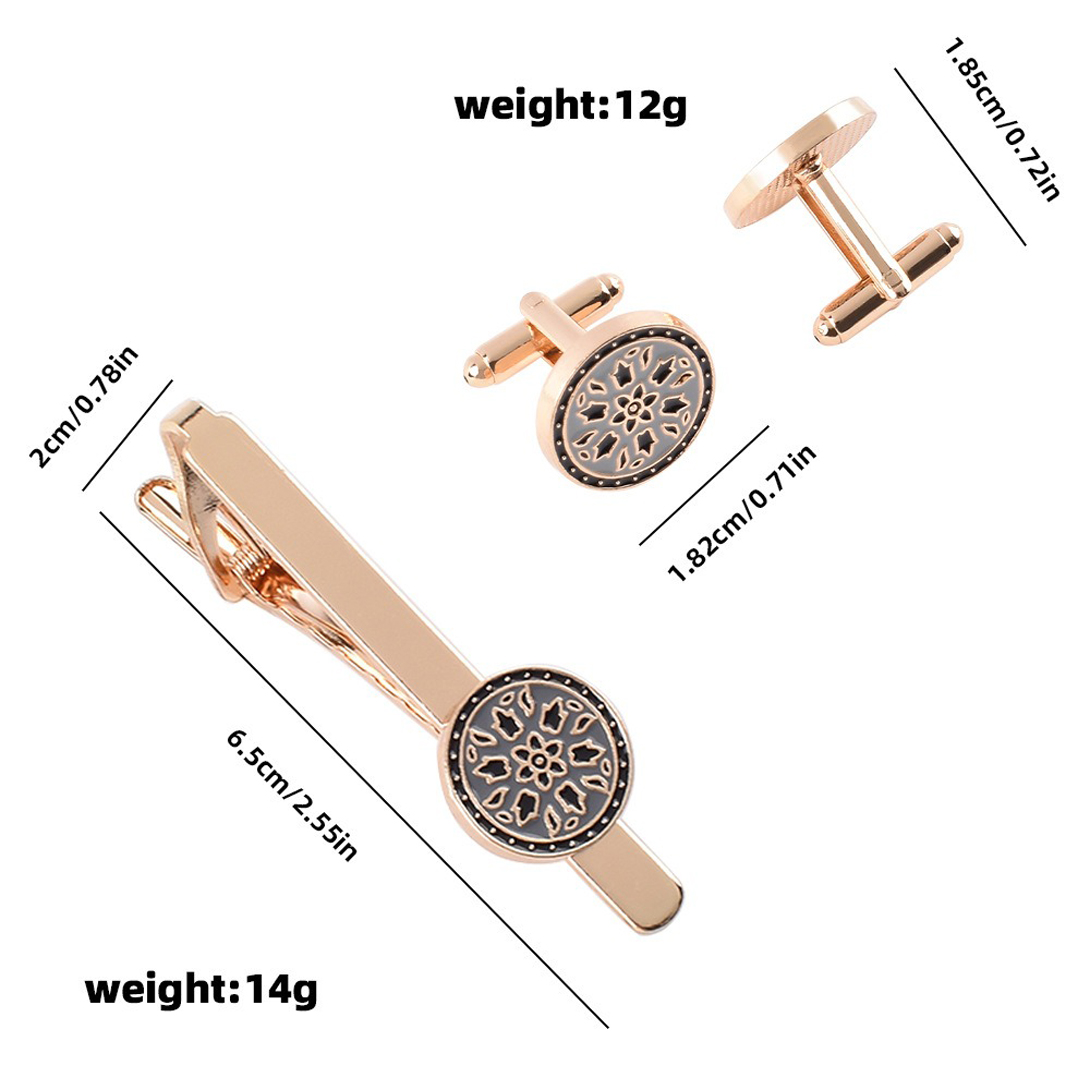 Set di gemelli e fermacravatta - Tie Bar Set Gift recensione e prezzo