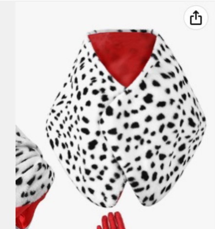 Costume da Cruella De Vil per  - Face Scarf Mask recensione e prezzo