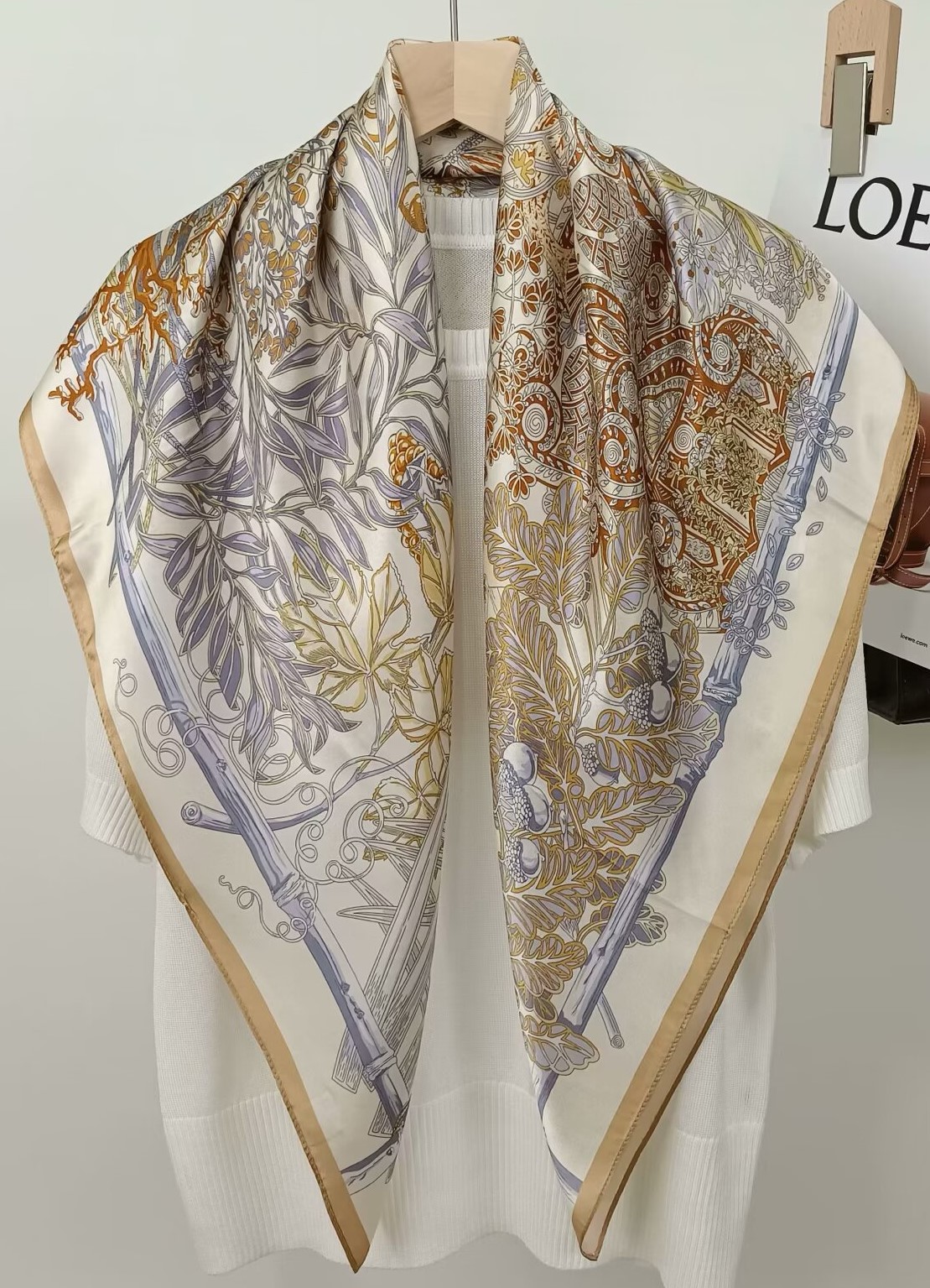 Sciarpa Quadrata Stampata in S - Scarf Silk Square recensione e prezzo