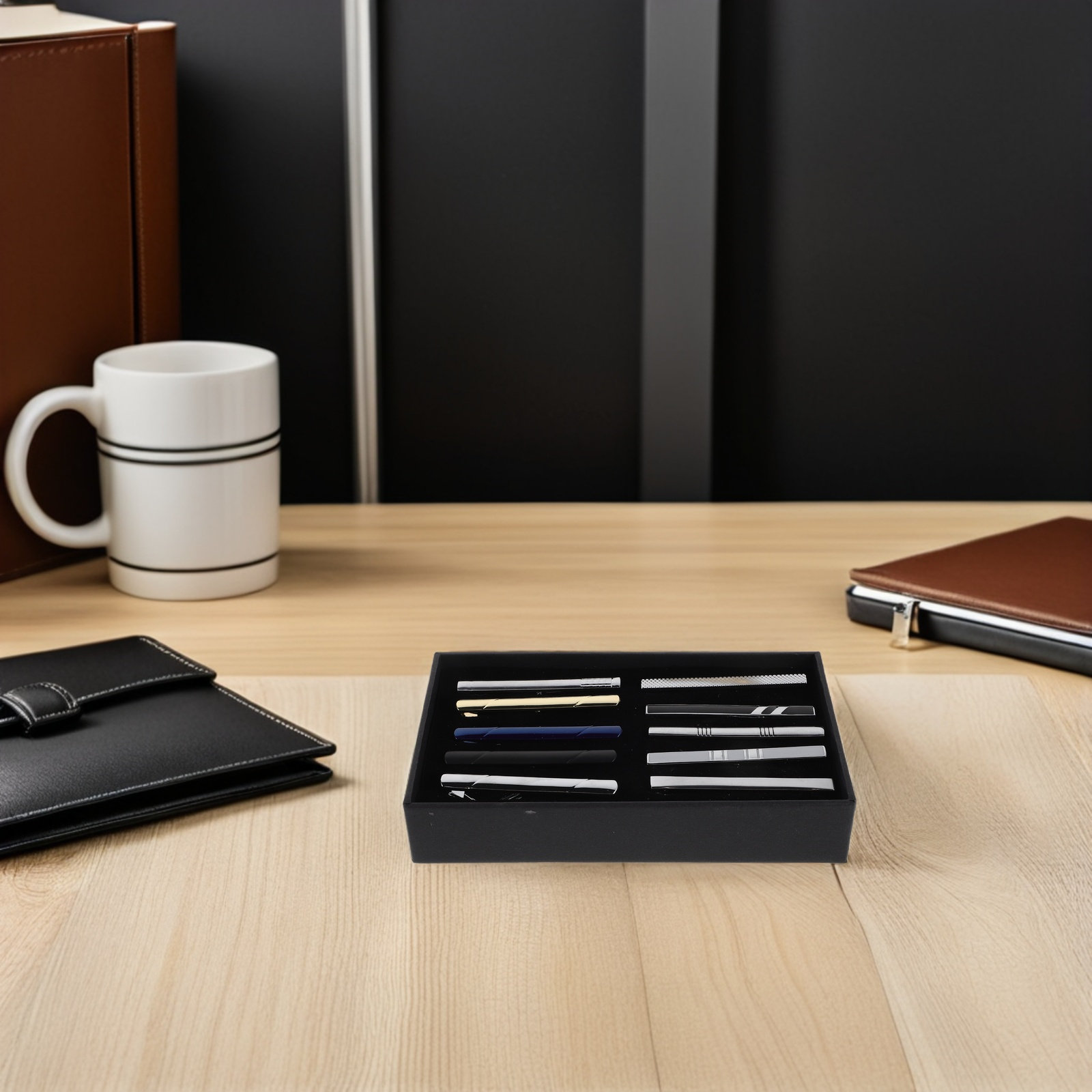 Set da 10 fermacravatte elegan - Tie Bar Set Gift recensione e prezzo