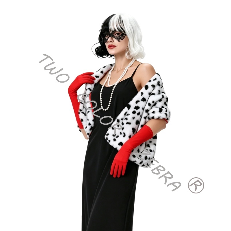 Crudelia Deville Costume Cospl - Face Scarf Mask recensione e prezzo