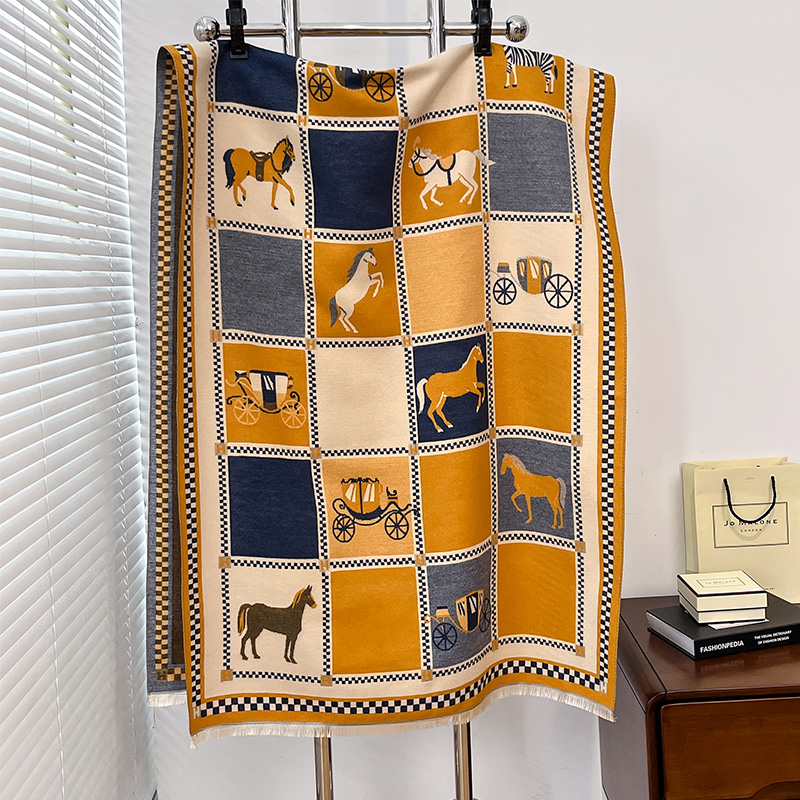 Lussuoso Poncho Caldo in Cashm - Woven Scarf Blanket recensione e prezzo